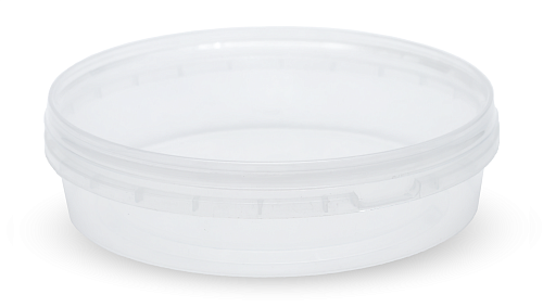 Банка пластиковая круглая 0,300 л д 140